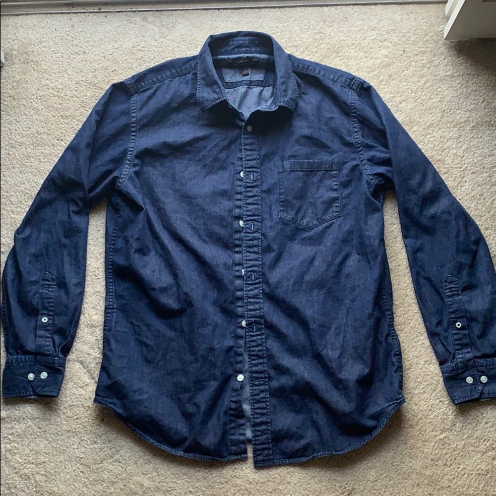 Banana Republic Jean Shirt Size L